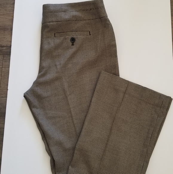 LOFT petite checkered pants - Picture 1 of 7